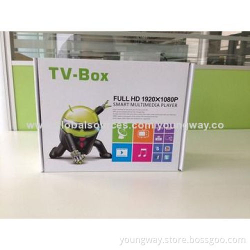 Android Smart TV Box, 1080P HD Video Decoding, Quad Core Wifi TV BoxNew